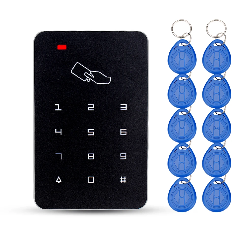 

Дверной замок RFID с сенсорной клавиатурой, система контроля доступа с 10 клавишами TK4100
