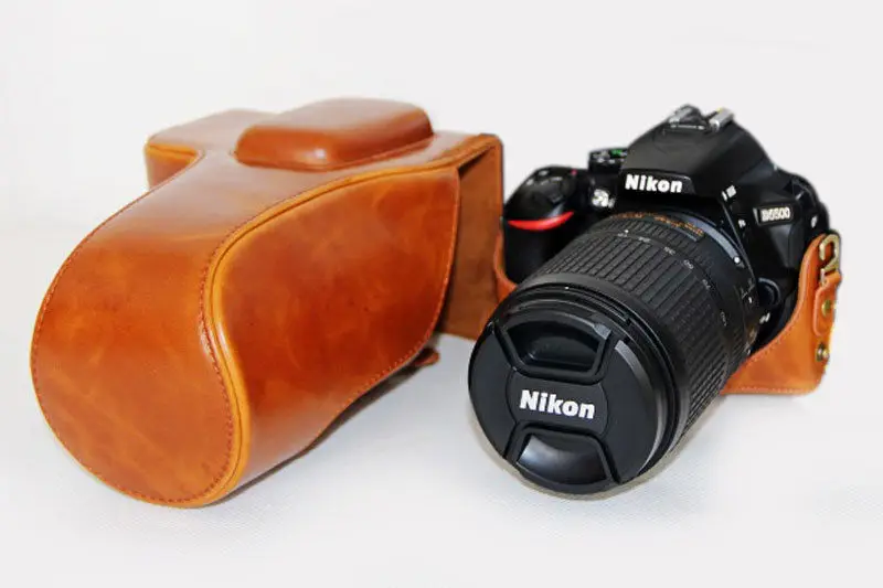 PU Leather Camera Case Bag For Nikon D5100 D5200 D5300 | Электроника