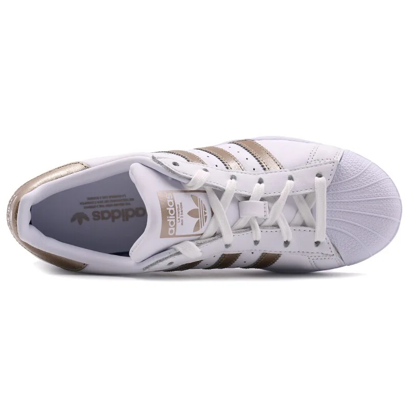 Оригинальный Новое поступление 2018 Adidas Originals Superstar Для женщин Скейтбординг обувь