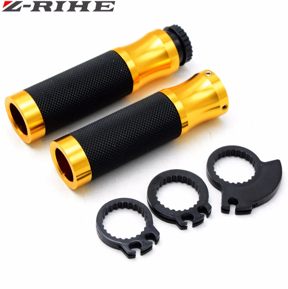 Ручки и наконечники для мотоцикла с ЧПУ подходят 22 мм руля Suzuki Bandit 600 CRF230 Yamaha