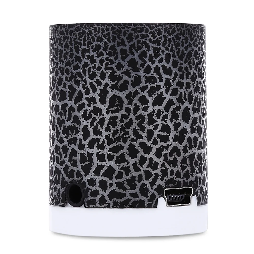 Portable Flash LED Light Crack Pattern Support TF Card MP3 Player with Speaker | Электроника