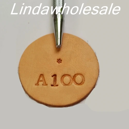 

Leather craft printing tools A100 leather background tools
