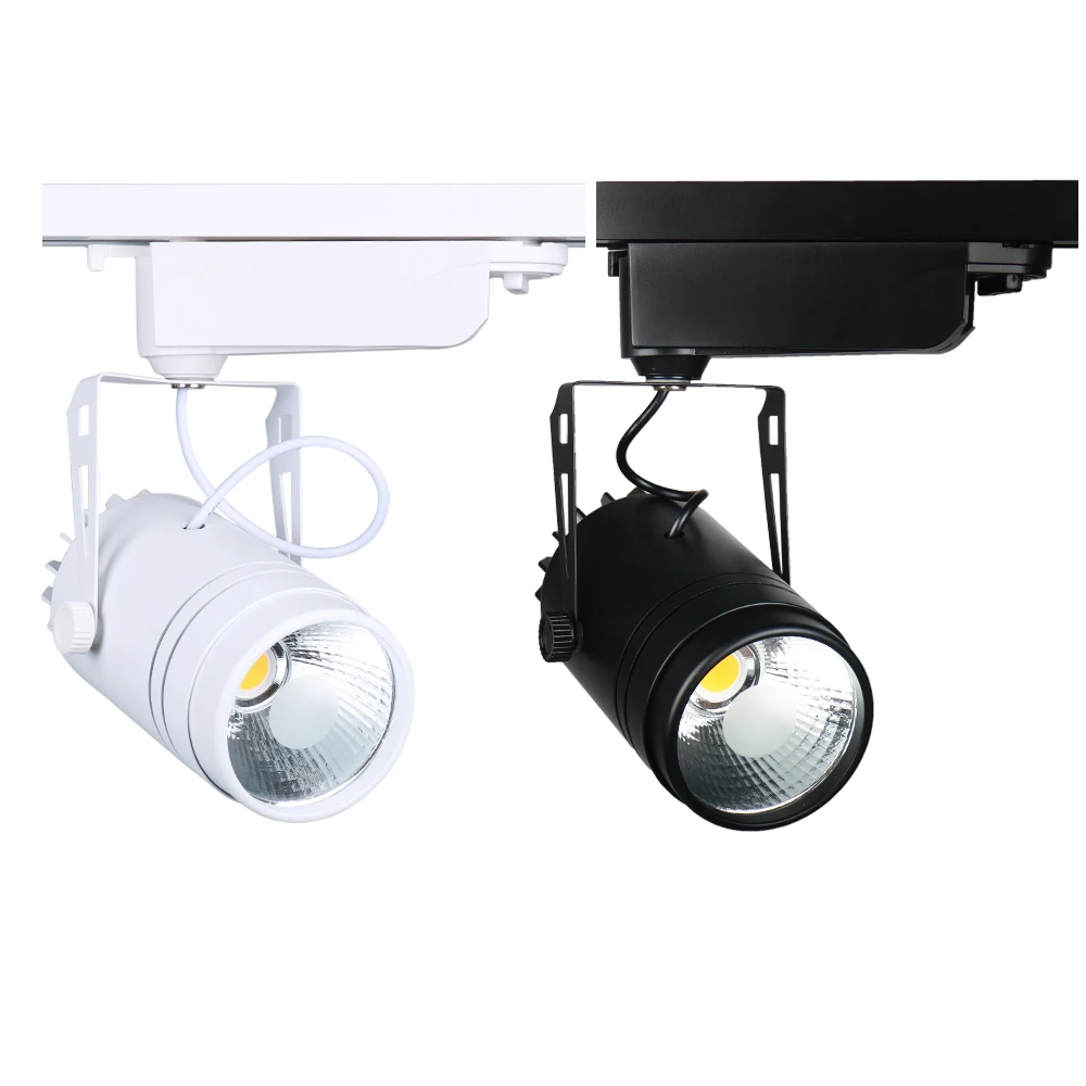 Светодиодный свет для отслеживания Dimmable 15W Spot Rail Lamp Одежда Обувной магазин