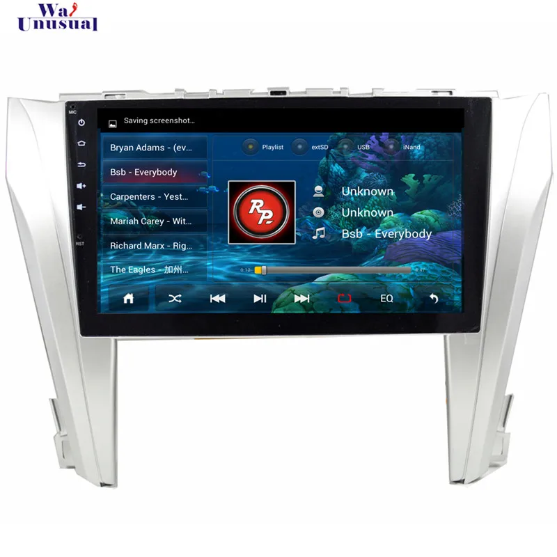 Wanuary 10 2 дюймов четырехъядерный 16G Android 6 0 GPS навигация для Toyota Camry 2015 с Bluetooth Wifi