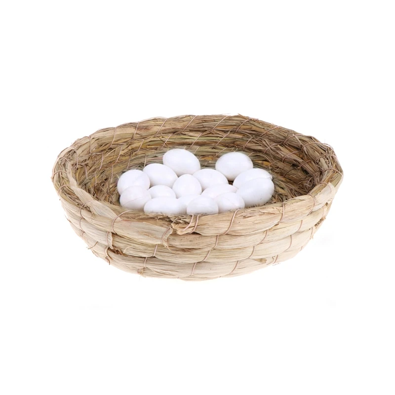 2018 новое гнездо голубей плетеная натуральная соломенная кроличья морская свинка