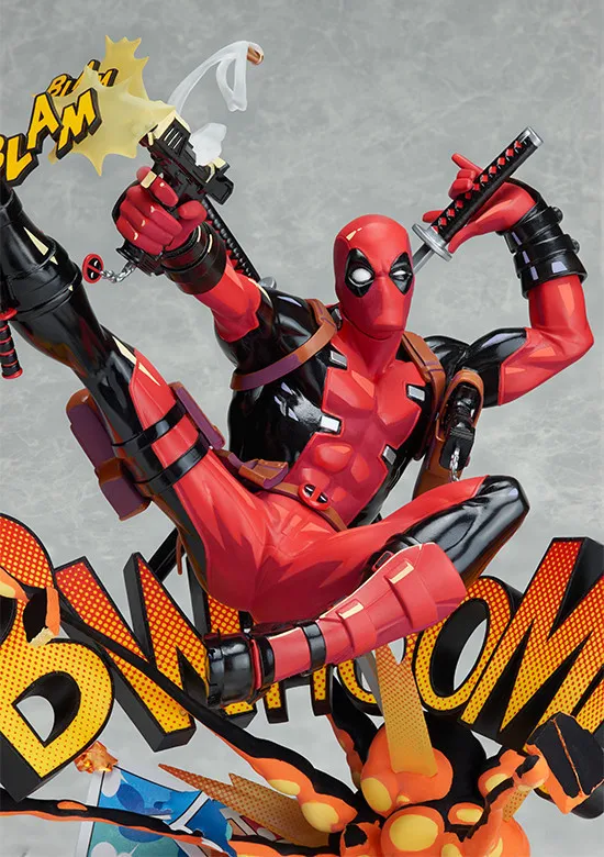 Новая X men Marvel Deadpool Breaking The Fourth Wall Blam полная фигурка модель игрушки 23 см|Игровые