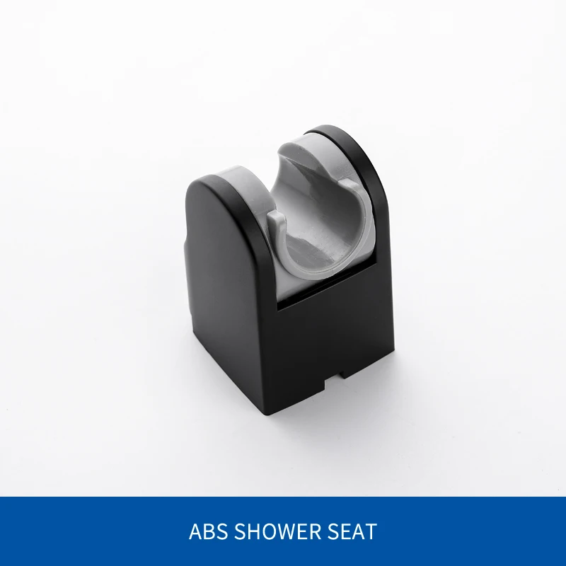 Shower Holder 3 функции, матовая черная ручная душевая головка, настенный душевой набор со шлангом и держателем для душа - Цвет: Shower Holder