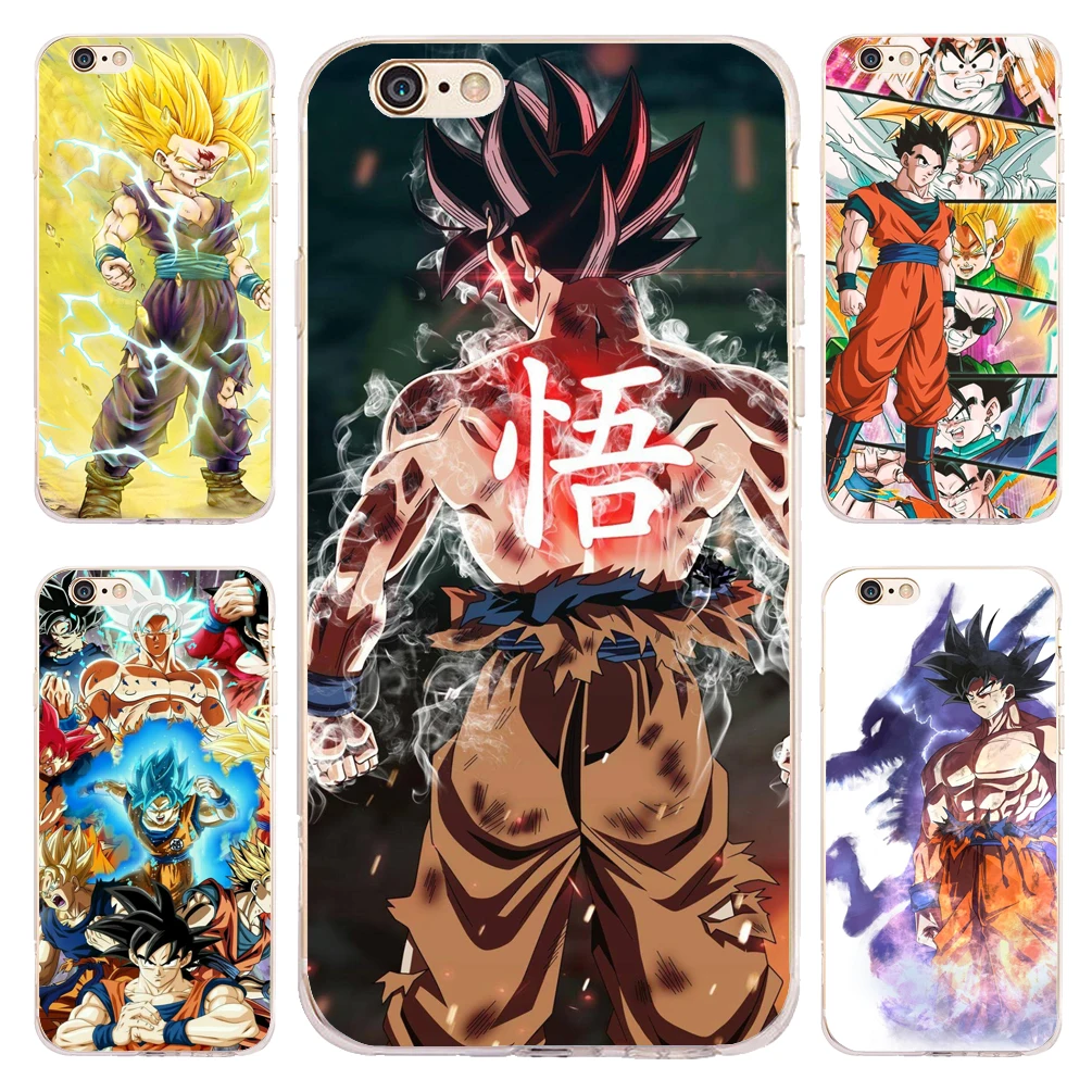 Coque аниме Dragon Ball Гоку Фриза мягкие силиконовые чехлы для телефонов iPhone XS Max XR X 7 8 6 S
