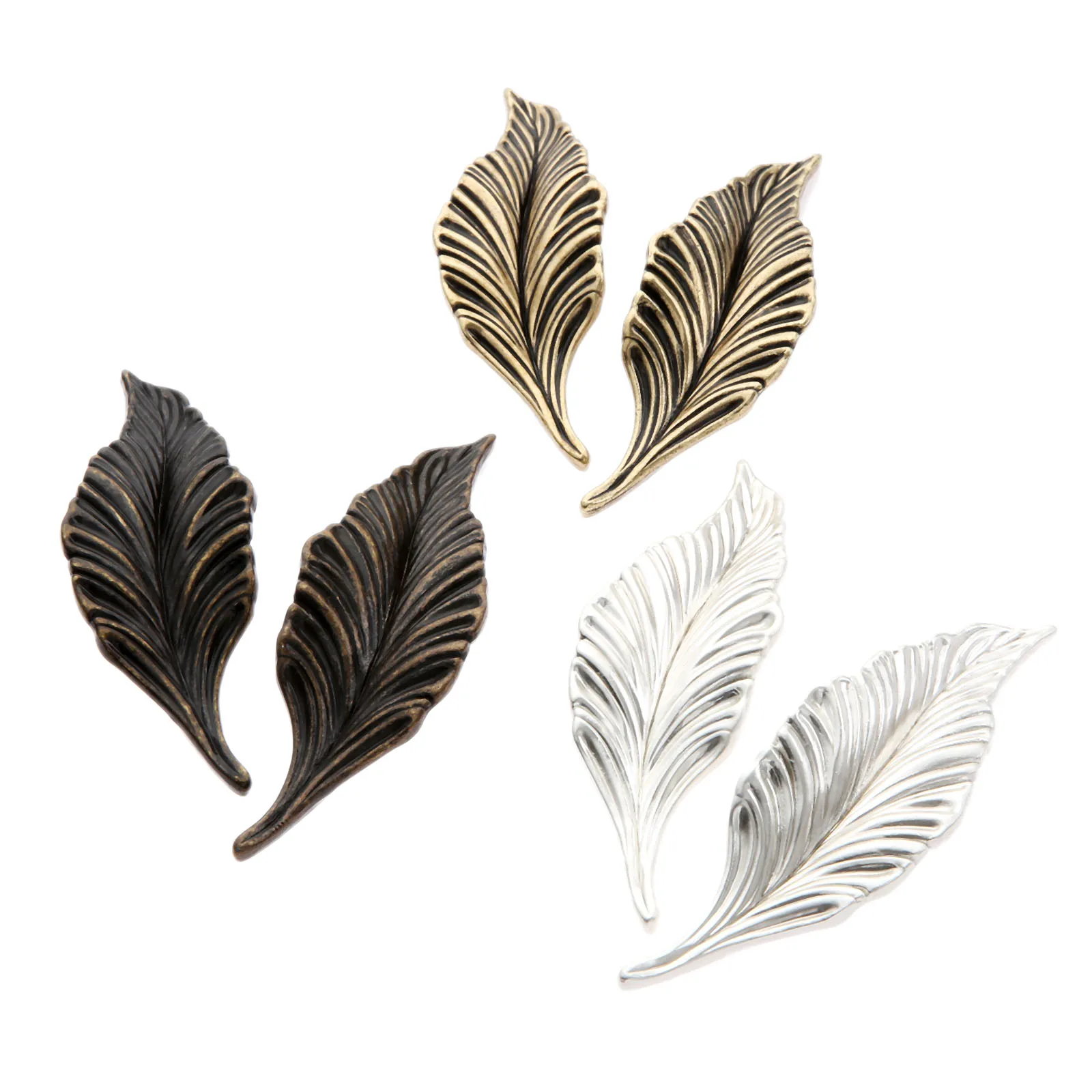 DRELD 2 шт. Новинка листья мебельные ручки для шкафа и ящика дверные кухонные