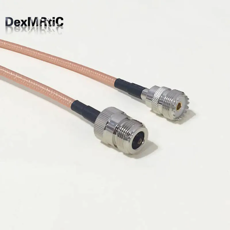 Высококачественный коаксиальный кабель с низким коэффициентом потери и гнездом