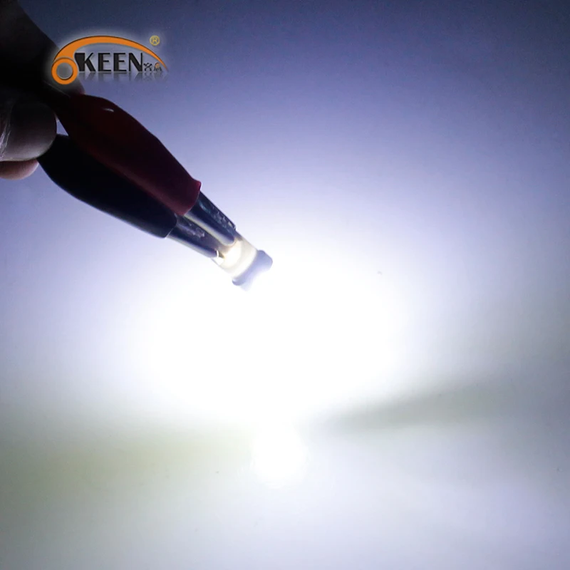 2 шт Автомобильный светодиодный T10 5050 4SMD 350LM кремния W5W Габаритные фонари для