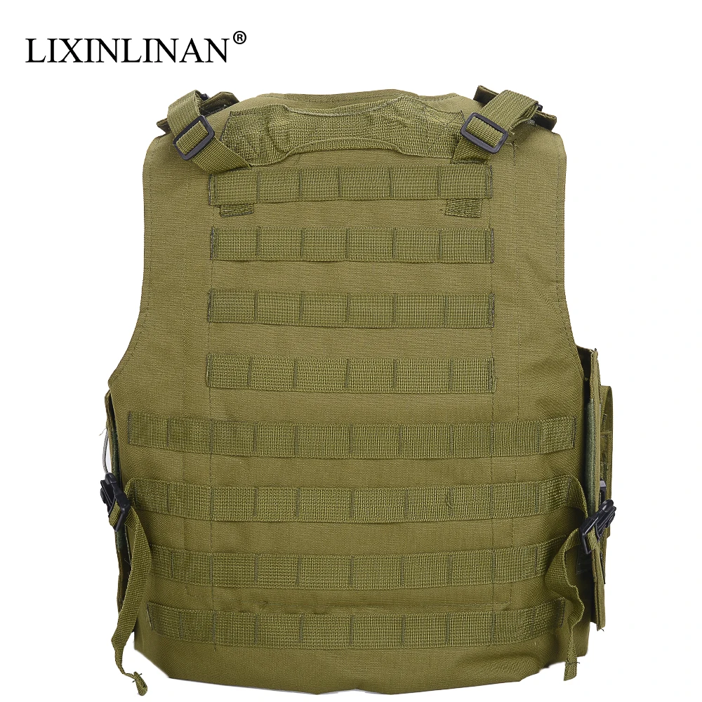 LIXINLINAN военный тактический жилет Molle Combat Assault Plate Carrier 8 цветов CS уличная одежда