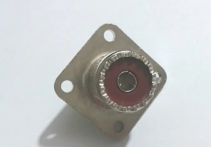 

50 unids UHF SO239 Female conectores de soldadura montaje en panel para PL-259 adaptador