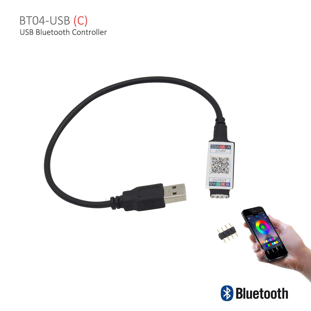 Bluetooth контроллер RGB 5 В 12 24 В|Контролеры RGB| |