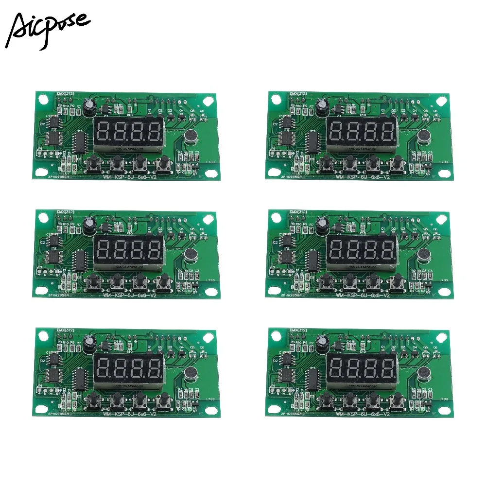 6 шт./лот светодиодная Par материнская плата для 7x12 W/6x12 w/5x12 w/12x12 w RGBW 12 36V LED 4in1 7*12w 4/8