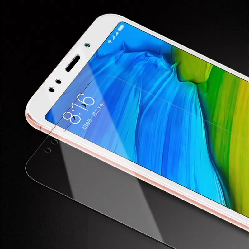 2 шт закаленное стекло для xiaomi Redmi 5 Plus Global rom защита экрана смартфона на прозрачная