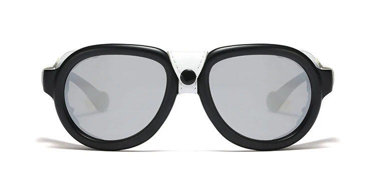 45928 Steam Punk Goggles Windproof Sunglasses Men Women Fashion Shades UV400 Vintage Glasses