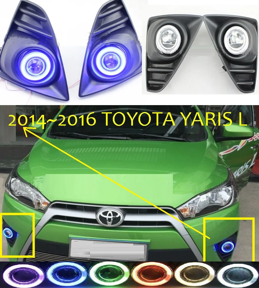 Светодиодный светильник Yaris противотуманная фара 2014 ~ 2016 хром Бесплатная