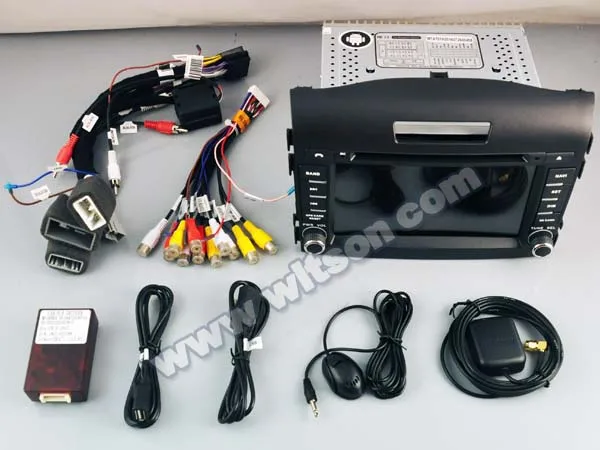 WITSON Android 10 автомобильный DVD GPS для HONDA NEW CR-V 2012 мультимедийный плеер стерео