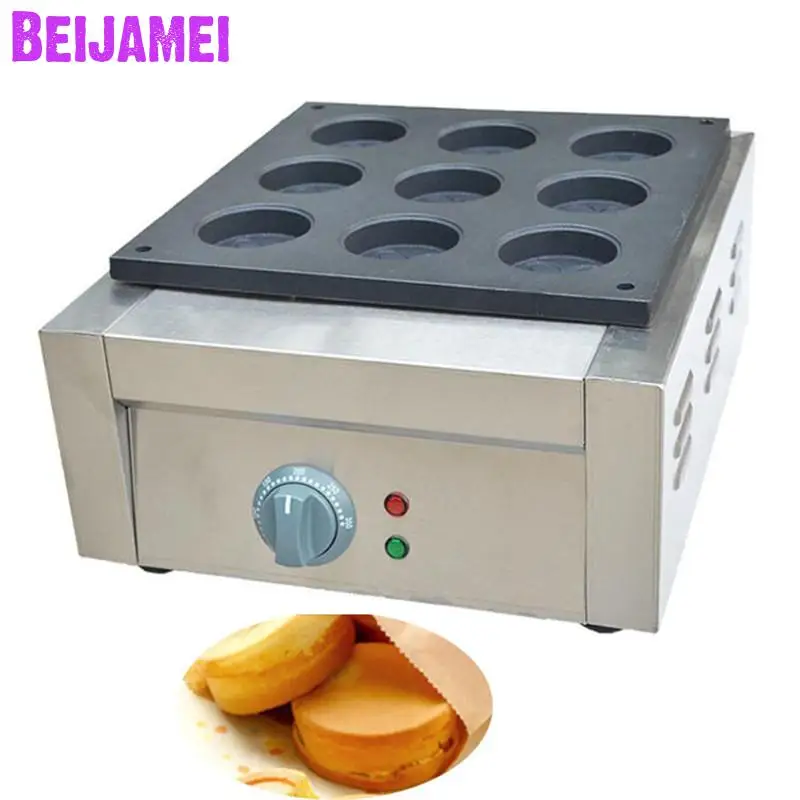 

BEIJAMEI Commercial Red Bean Cookie Waffle Machine 110V 220V Red Bean Cake Making Machines Electric Obanyaki Maker Price