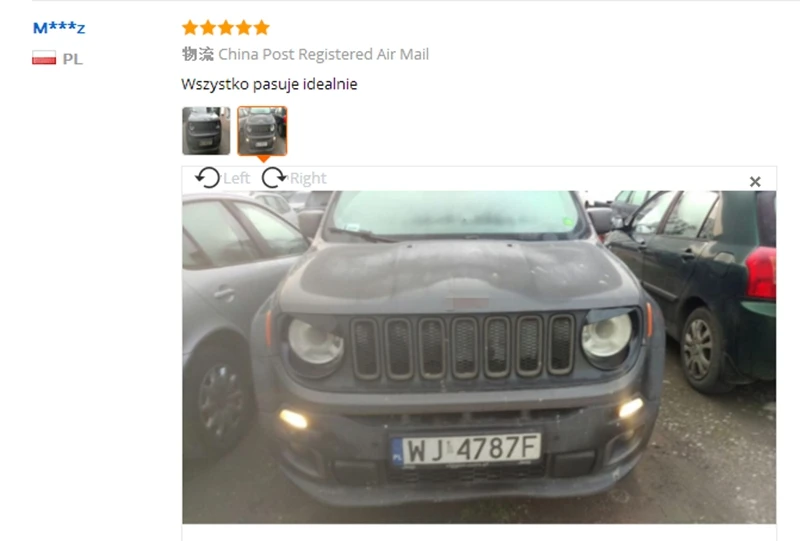 Yait фары переднего света Angry Bird стиль Bezels Накладка для Jeep Renegade(упаковка из 2, черный