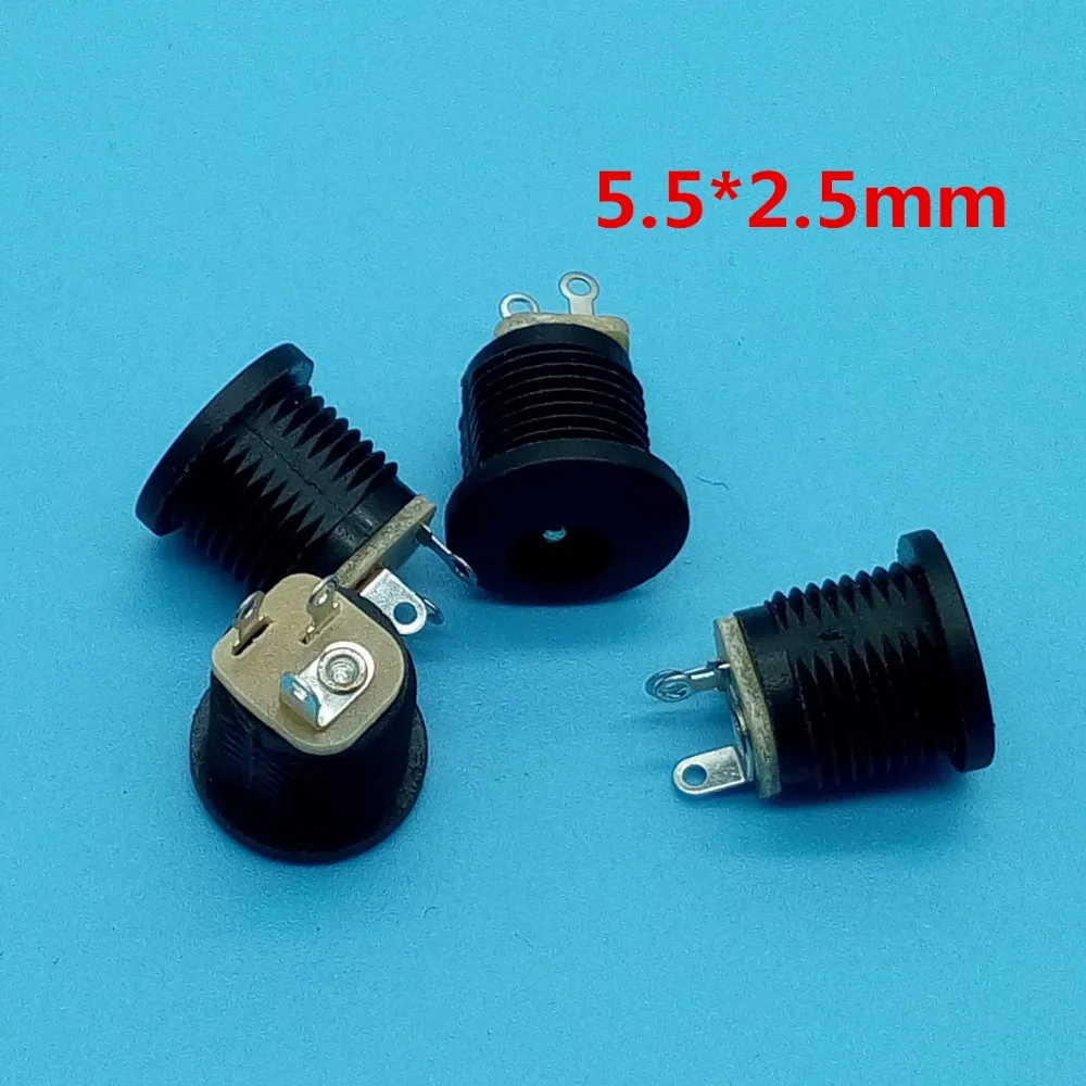 52 шт. DC022 DC022B DC005 DC012 DC021 5 5*2 5x2 1 мм комплект для монтажа на панель|set connector|socket