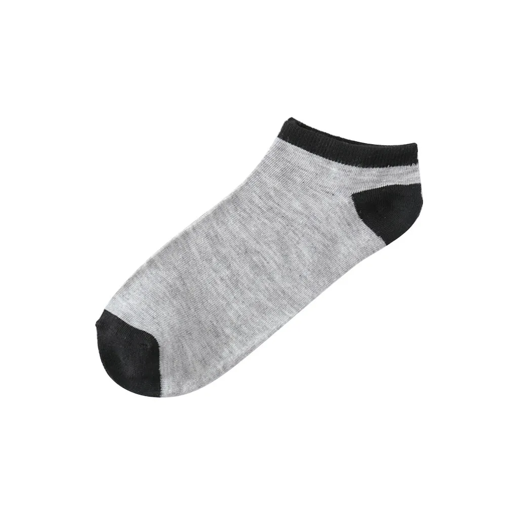 1 пара мужские удобные хлопковые носки в полоску короткие calcetines mujer divertidoheren