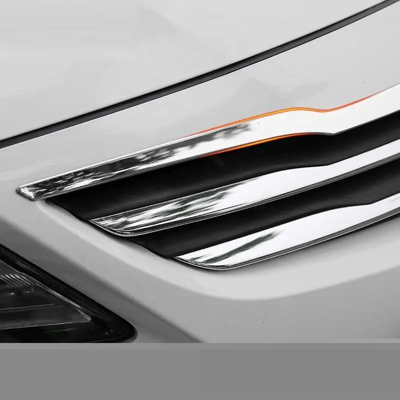 Авто хром Automovil Модифицированная решетка внешняя наклейка полоса яркие блестки