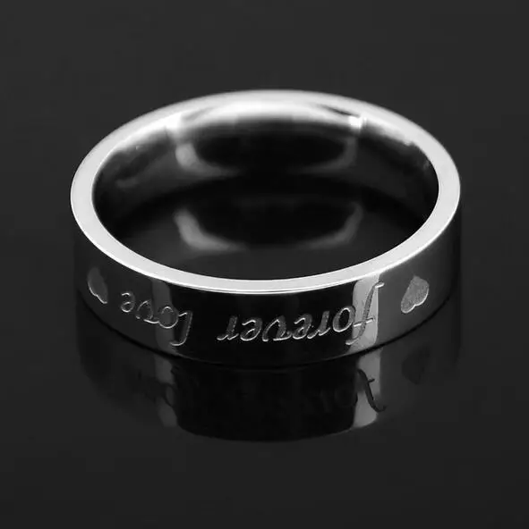 Оптовая продажа 72 шт (36 пар) Классические резные кольца Forever Love для мужчин и женщин