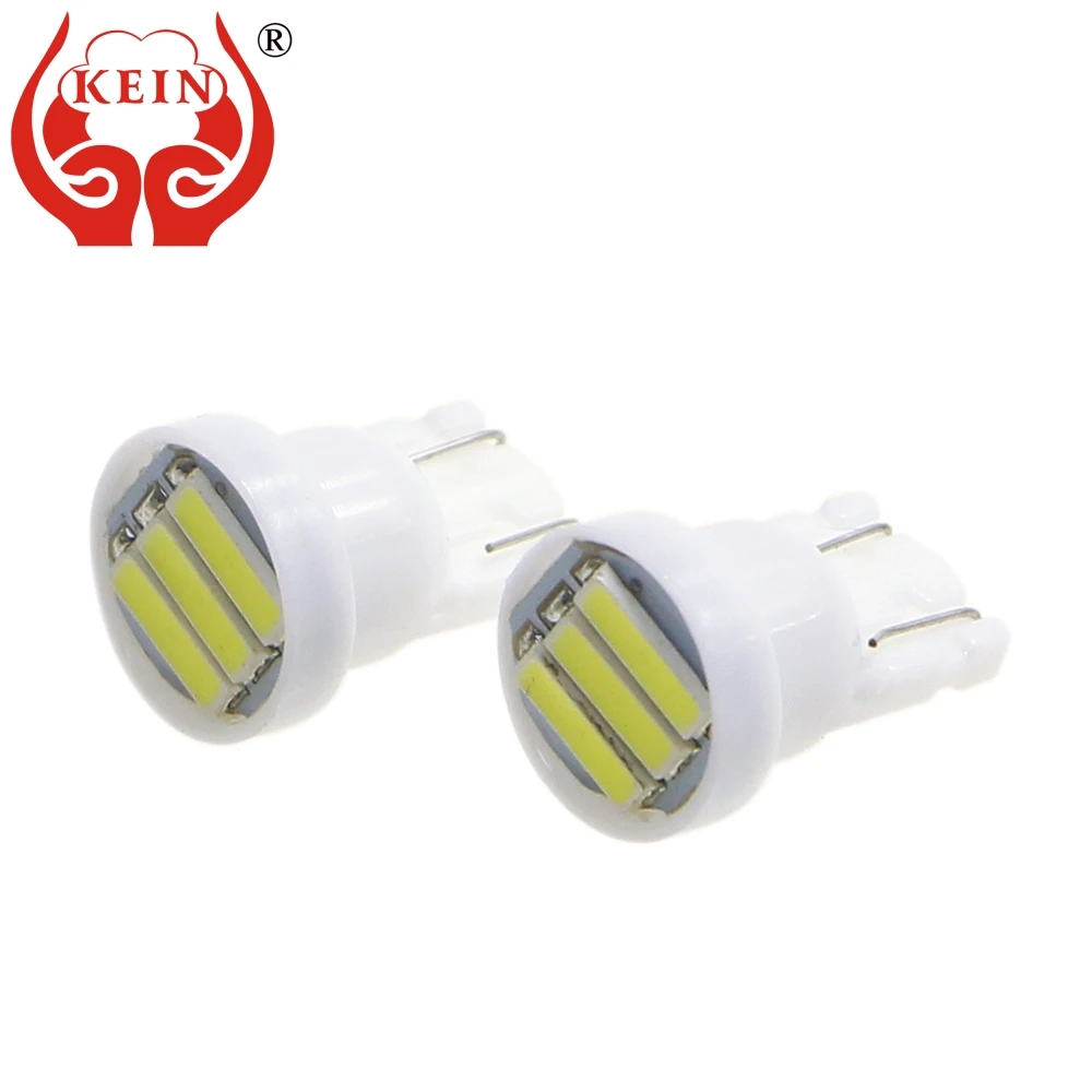KEIN 10 шт. t10 led w5w Автомобильные лампы 7020 3smd купольная Внутренняя дверь 194 168