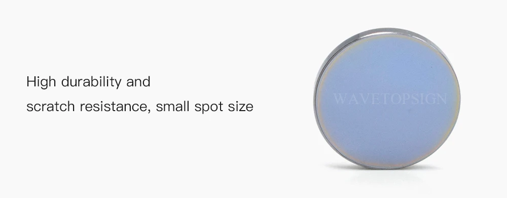 WaveTopSign GaAs Focus Lens Dia. 20 мм FL 38,1 50,8 63,5 101 127 мм 1,5-" Высокое качество для CO2 лазерной гравировки и резки