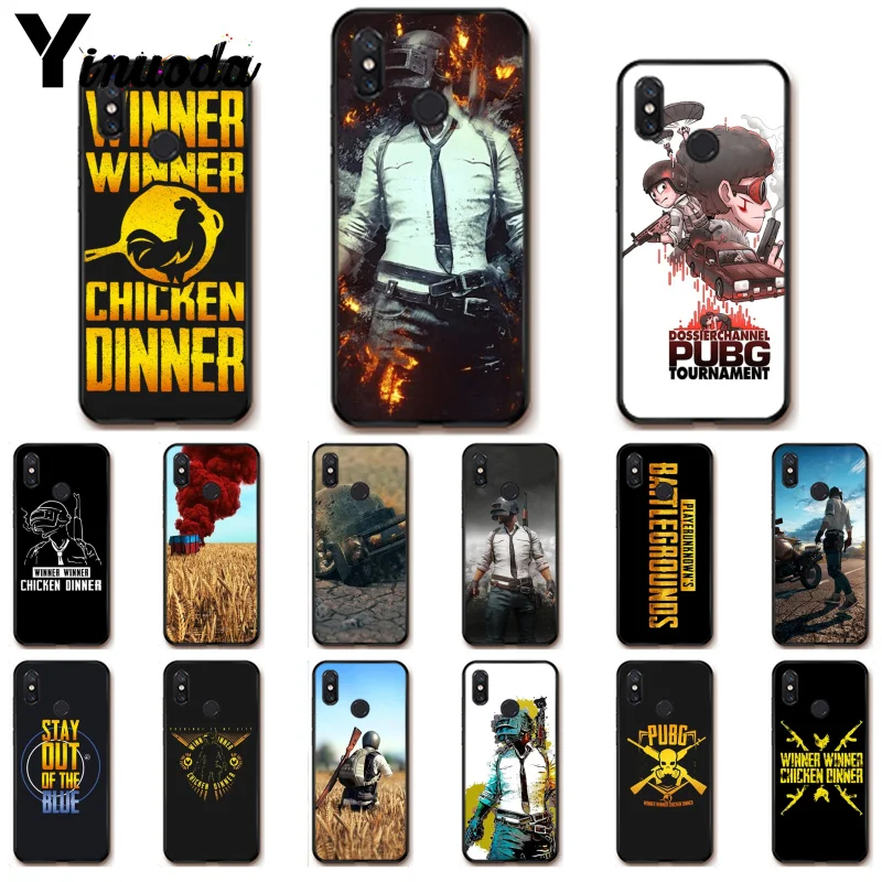 Чехол для телефона Yinuoda Playerunknown's Battlegrounds PUBG Xiaomi Redm4X 6A 5A 7A Redmi5 5Plus Note8 8Pro 7 mi A1