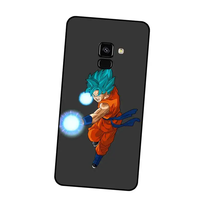 N317 Dragon Ball Cartoon Black Silicone Case Cover For Samsung Galaxy J2 J3 J4 J5 J6 J7 J8 Pro Plus Prime 2018 2017 |