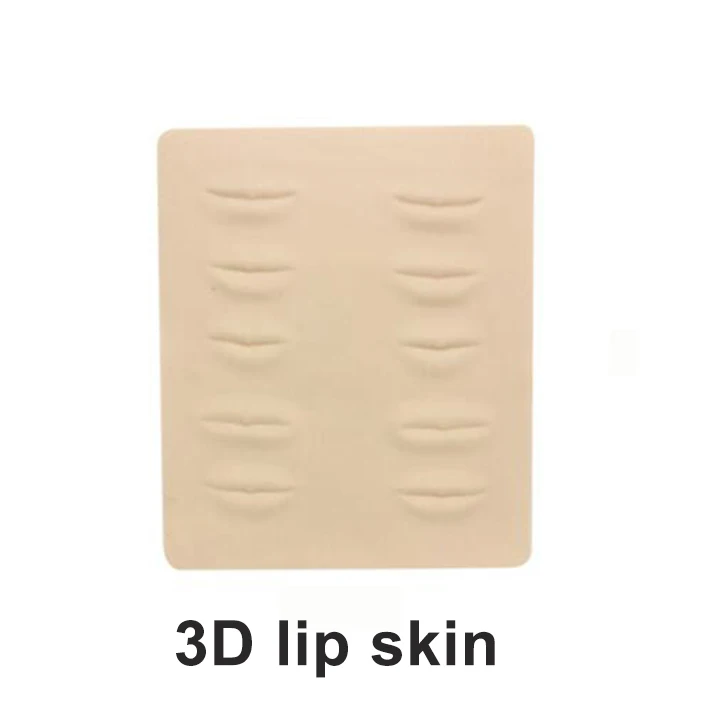 3D lip skin 5pcs 5 шт./упак. татуировки тренировочная эпидермис Перманентный макияж питания Аксессуары; - Цвет: 3D lip skin 5pcs