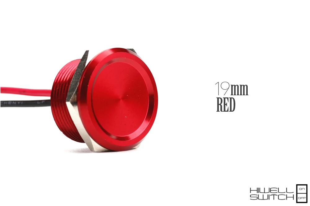 22 мм алюминиевый анодированный пьезо переключатель (Rohs CE) Водонепроницаемый IP68 5