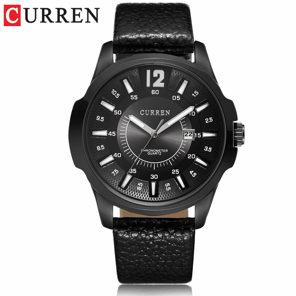 Relogio Masculino CURREN Модные креативные кварцевые часы мужские в повседневном стиле