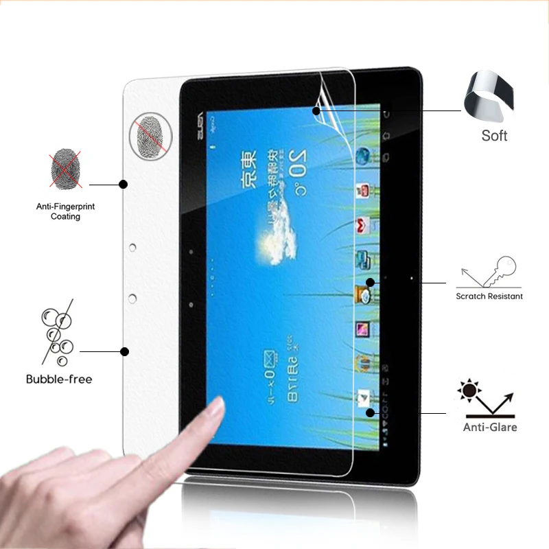 Высококачественная Антибликовая Защитная пленка для экрана матовая Asus Transformer Pad