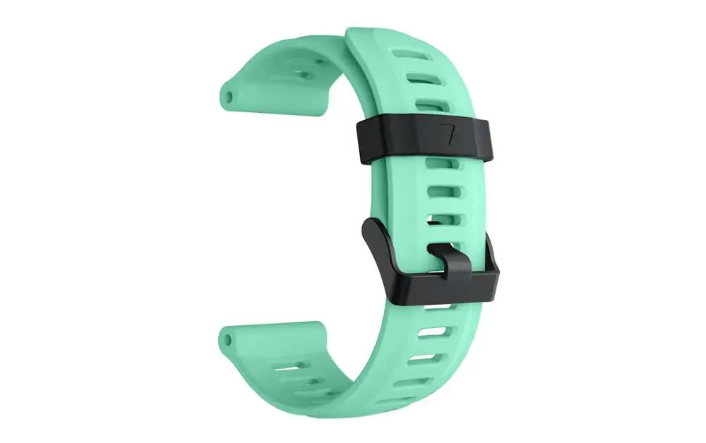 Mint green Ремешок для часов Garmin Fenix 3 мягкий силиконовый ремешок для наручных часов сменный ремешок для часов Garmin Fenix 5X/5X Plus/3HR - Цвет: Mint green