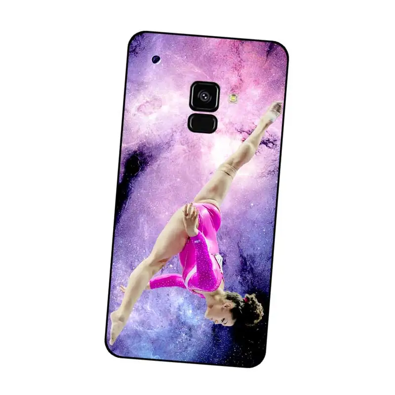 P078 гимнастика Черный силиконовый чехол для Samsung Galaxy J2 J3 J4 J5 J6 J7 J8 Pro Plus Prime 2018 2017 |