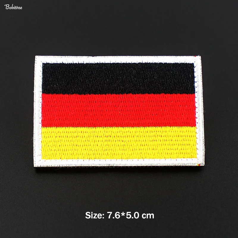 1 pcs Евросоюз Польши продолжительность Франция флаги патч значки Тактическая Мораль прочно держаться на поверхности наклейки для шляпа рюкзак ткань украшения - Цвет: 1 pcs