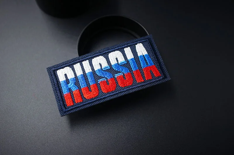 Россия Размер: 3,9x7,2 см Mend патч значки вышитая аппликация швейная одежда наклейки одежда аксессуары нашивки значки