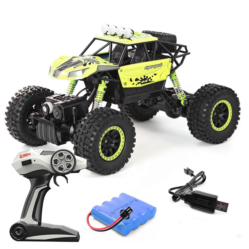 Радиоуправляемая Автомобильная игрушка 4WD для скалолазания Байк 2 4 ГГц большая