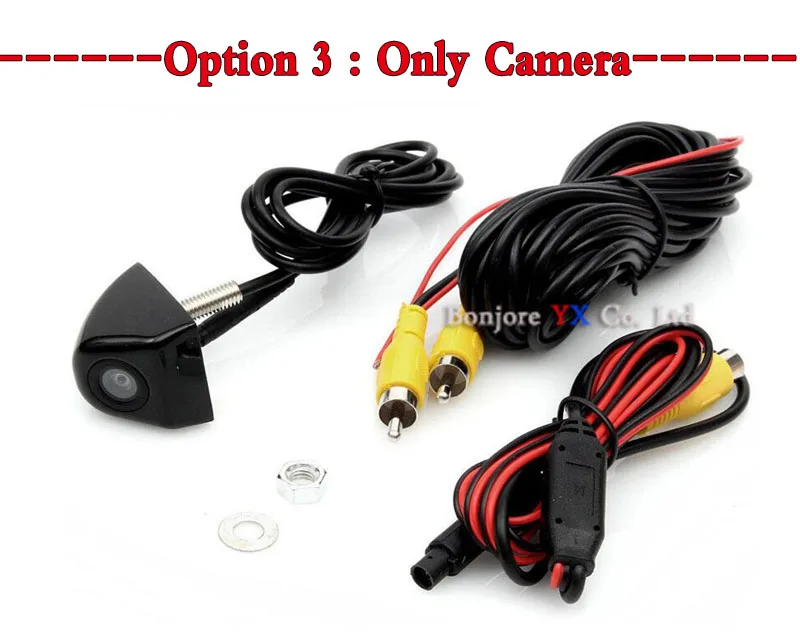 Option 3 Koorinwoo Беспроводной приемный 4,3 HD Складной автомобильный монитор заднего вида, цветной ЖК-дисплей заднего вида для автомобиля - Цвет: Option 3