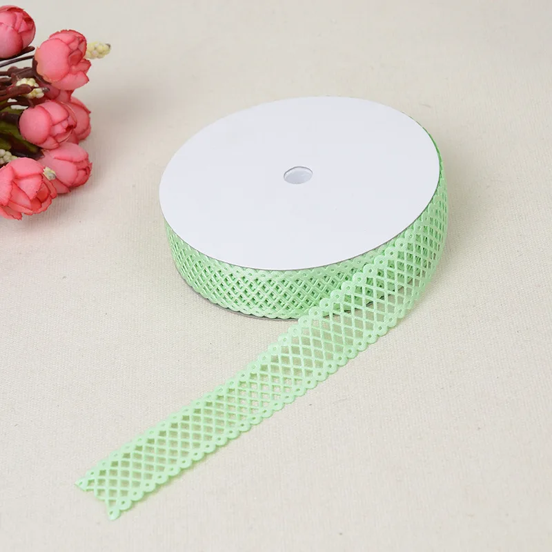 Лента из полиэстера с тиснением в елочку ширина 2 5 см для одежды домашнего