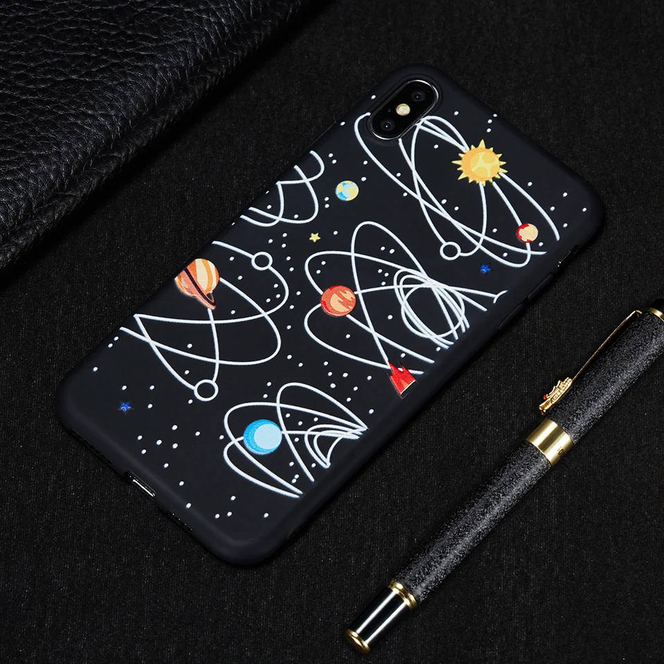 Силиконовый чехол для телефона Sky Star iphone 6 S 7 8 Plus X XR XS MAX Funda Drop-proof |