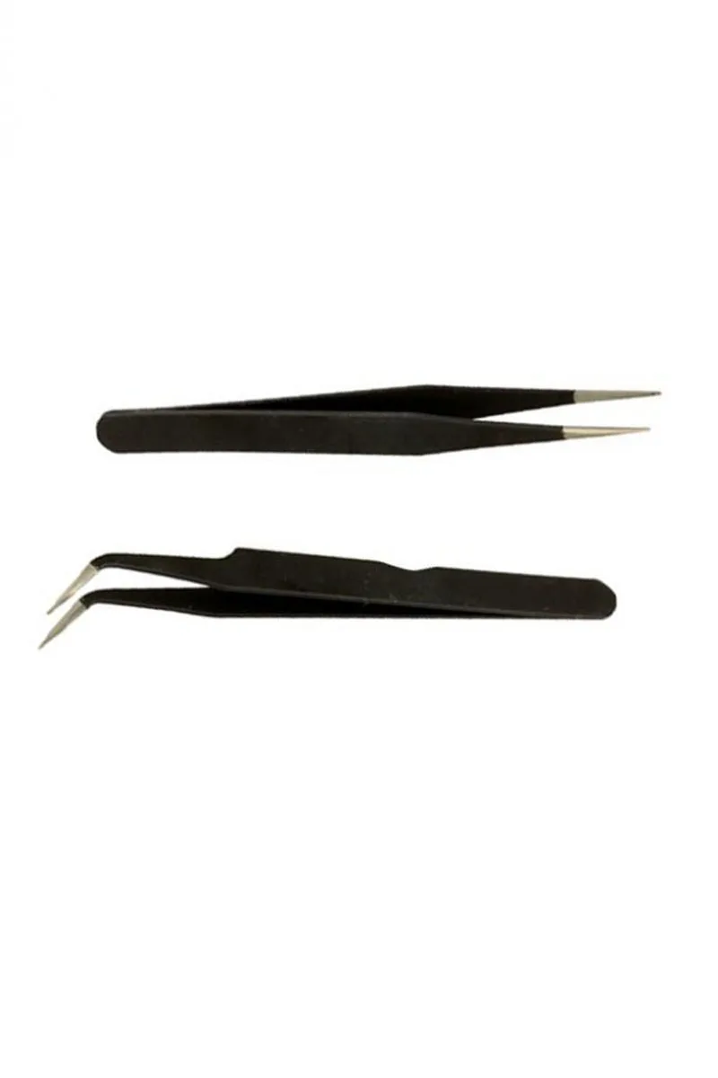 Горячая акция 2 черный акриловые уф-гель ногтей стразами блестка нипер выбор