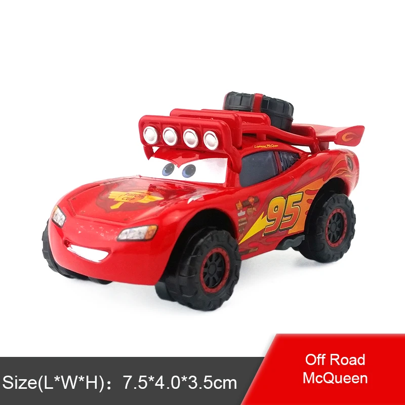 Disney Pixar Cars Lightning McQueen Mater Jackson Storm Ramirez 1:55 литой металлический сплав модель игрушки
