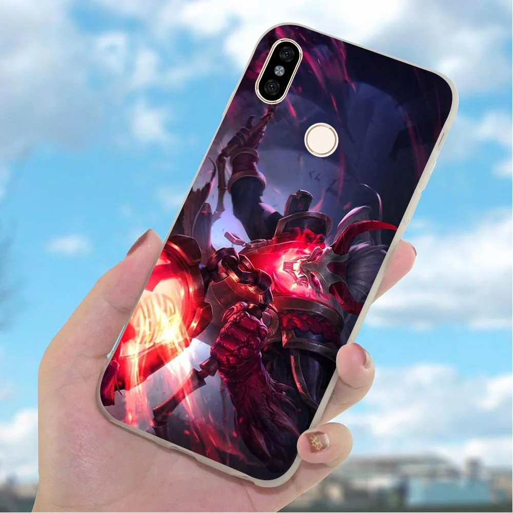 Чехол для телефона Redmi 6 Pro League of Legends 4X A2 A1 9se 4A 5 Plus 5A Prime 6A Note 7 Xiaomi Mi 9 Lite | Мобильные