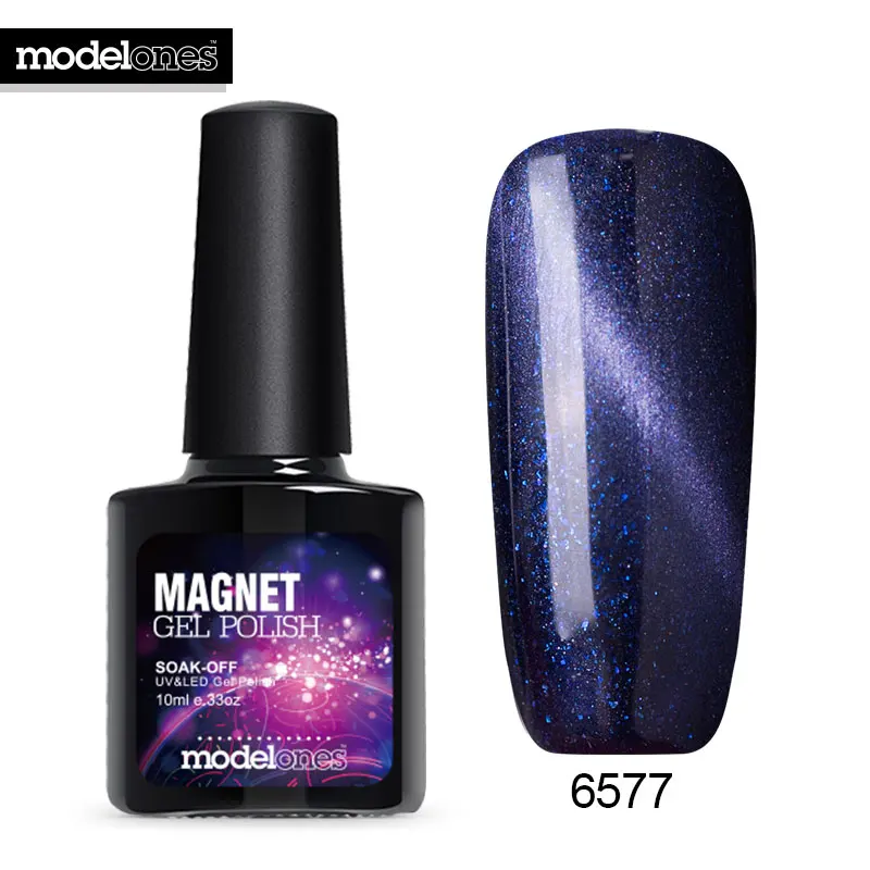 Modelones 10 мл кошачий глаз ногтей гель лак Долгое Vernis полу для магнит УФ хамелеон