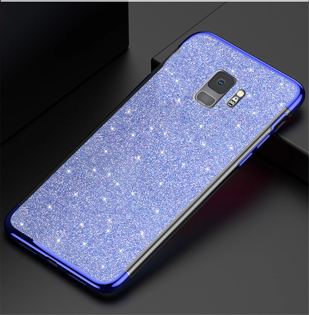 Блестящий пленочный чехол для samsung Galaxy A8 A6 Plus A5 A3 A7 A9 Star Lite силиконовый чехол для телефона Kilifi